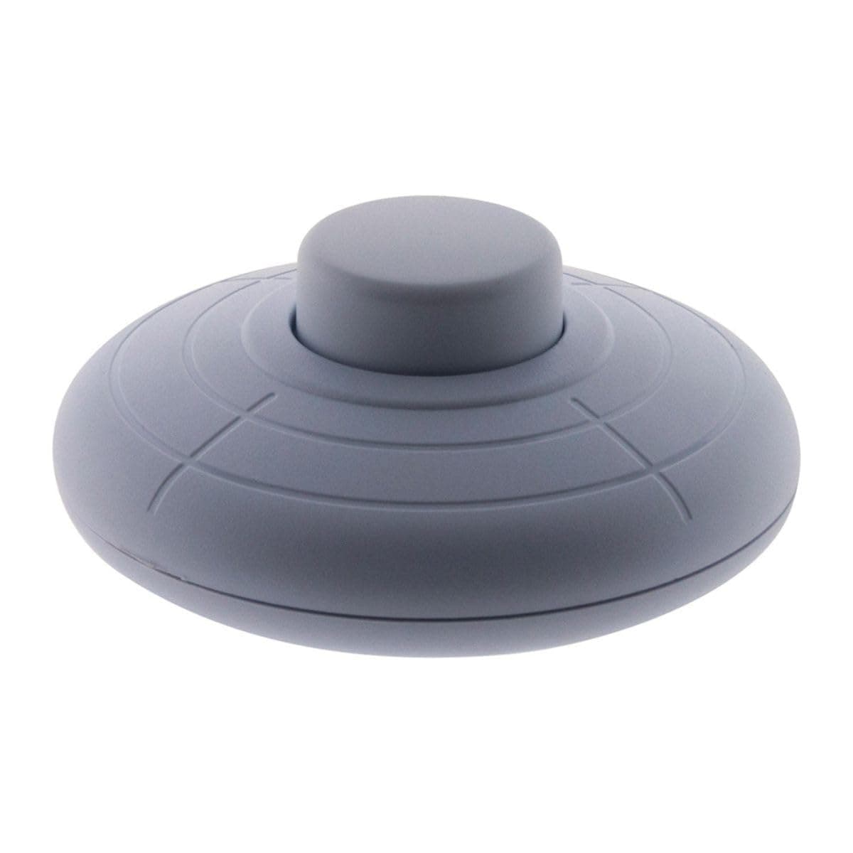 Zenitech - Interrupteur à Pied Gris 5m pour Luminaire - Installation Facile - Salon et Chambre - Design Discret