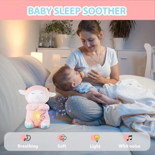 Peluche Qui Respire Loutre Qui Respire, Veilleuse Bébé Loutre Veilleuse, Doudou Loutre Bébé Peluche Qui Respire