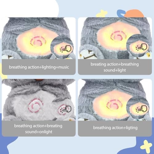 Peluche Qui Respire ma Loutre Calin Bonne Nuit
Peluche Veilleuse Bébé Musicale Et Lumineuse
Jouet Respiratoire Koala Bea