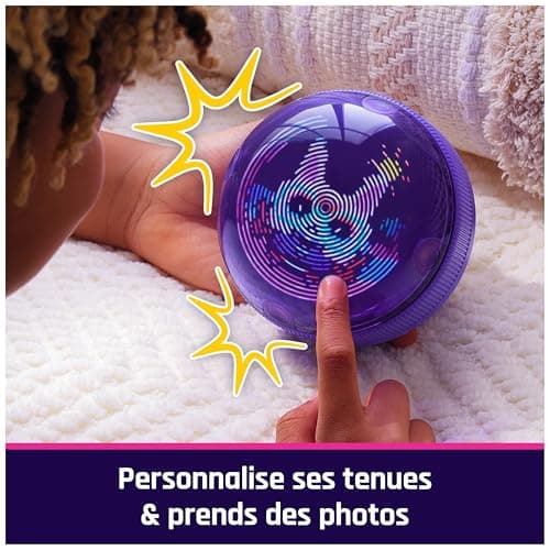 Bitzee Boule Hamster - Animal Interactif Numérique avec Écran Tactile - Jeu Éducatif pour Enfants 5 et + à 20 Animaux Ré