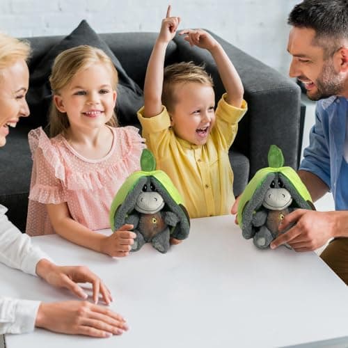 Peluche Ours réconfortante pour Adultes et Anxieux - Ours en Peluche avec Mouvement de Respiration Réaliste et Lumière M