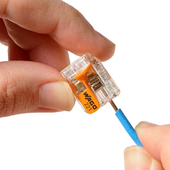 Wago Boîte de 50 Bornes de Connexion S221 - Facile à Installer et Sécurisée pour Tous Vos Projets Électriques