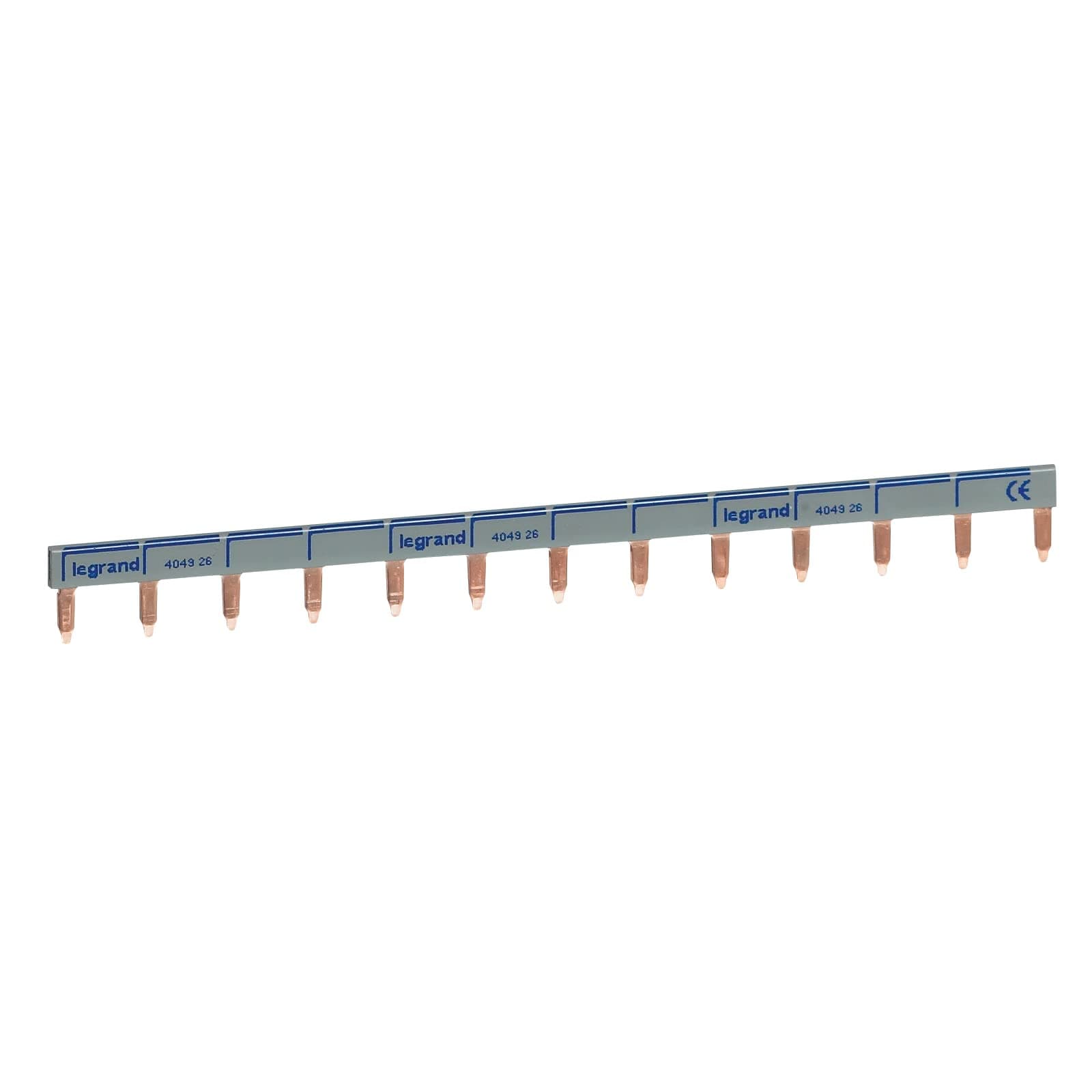 Peigne d'alimentation horizontale Legrand pour Uni et Uni + neutre - 13 modules