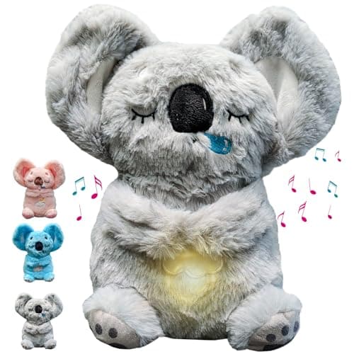 MeHoo Peluche Koala Respirant Gris Cadeau Bébé