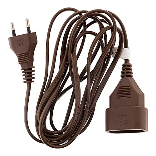 Zenitech Prolongateur HO3VVH2F Qualité 6A 2m Marron Usage Multicouche Acheteurs Professionnels Maison