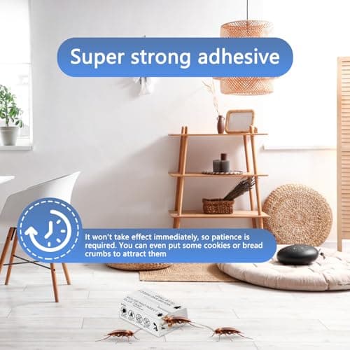 **[Pièges à Cafards Adhésifs] + [Pour Maison Cuisine Bureau Garage Salon] + [30 Pièces Grand Format]**