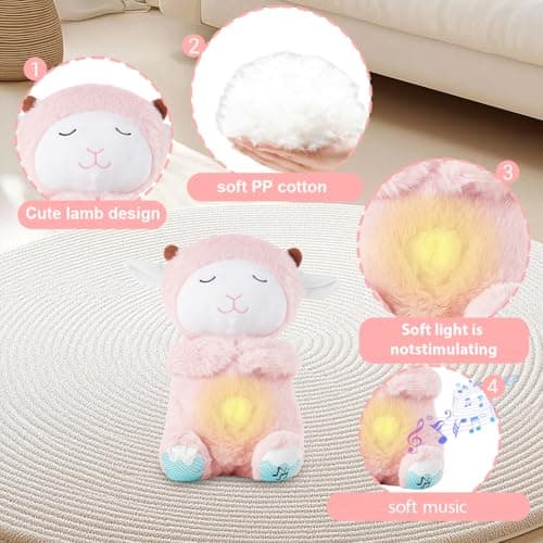 Peluche Qui Respire Loutre Qui Respire, Veilleuse Bébé Loutre Veilleuse, Doudou Loutre Bébé Peluche Qui Respire
