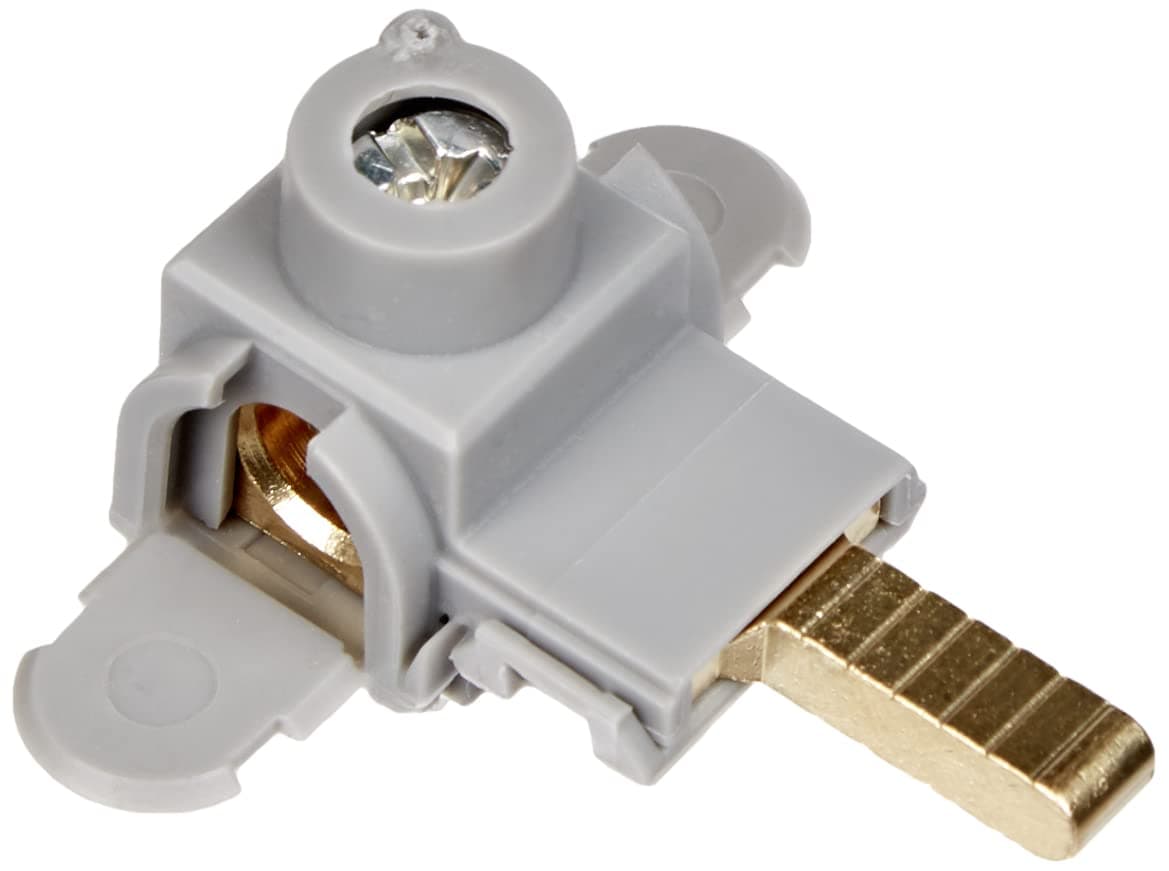 Bornes d'arrivée Legrand pour peigne d'alimentation - 4mm² à 25mm² - Gris - Électricité - Cuisine - Robustesse - 1x piec