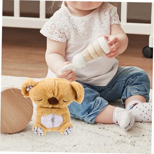 Peluche Koala qui respire pour garçon et fille | Apaisante avec sons intégrés | Machine à sons | Aide au sommeil pour no