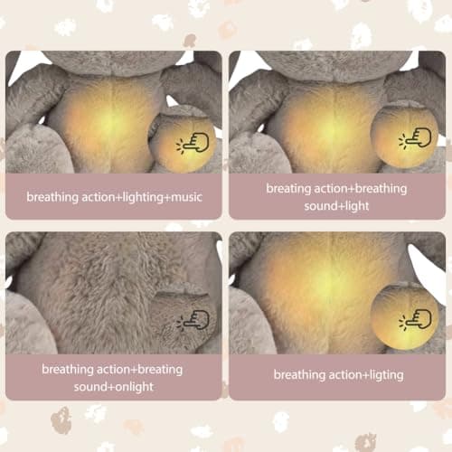 Peluche Loutre Câlins Bonne Nuit Koala Bear Jouet Respiratoire pour Bébé