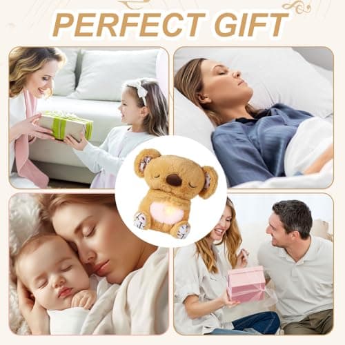 Ours Koala Apaisant TOYMIS, Peluche Apaisante Mignon pour Enfants et Adultes - Jouet Relaxant pour Sommeil et Réduction