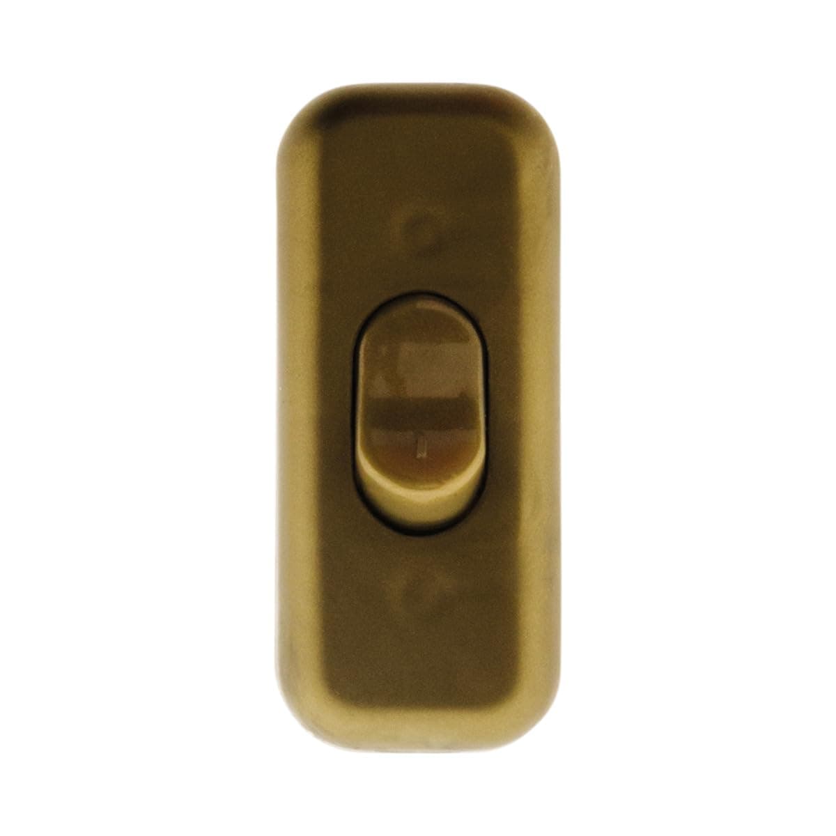 Zenitech Interrupteur 2A unipolaire pour maison - Blanc épuré et moderne - Facile d'installation - Dimensions : 47mm x 2