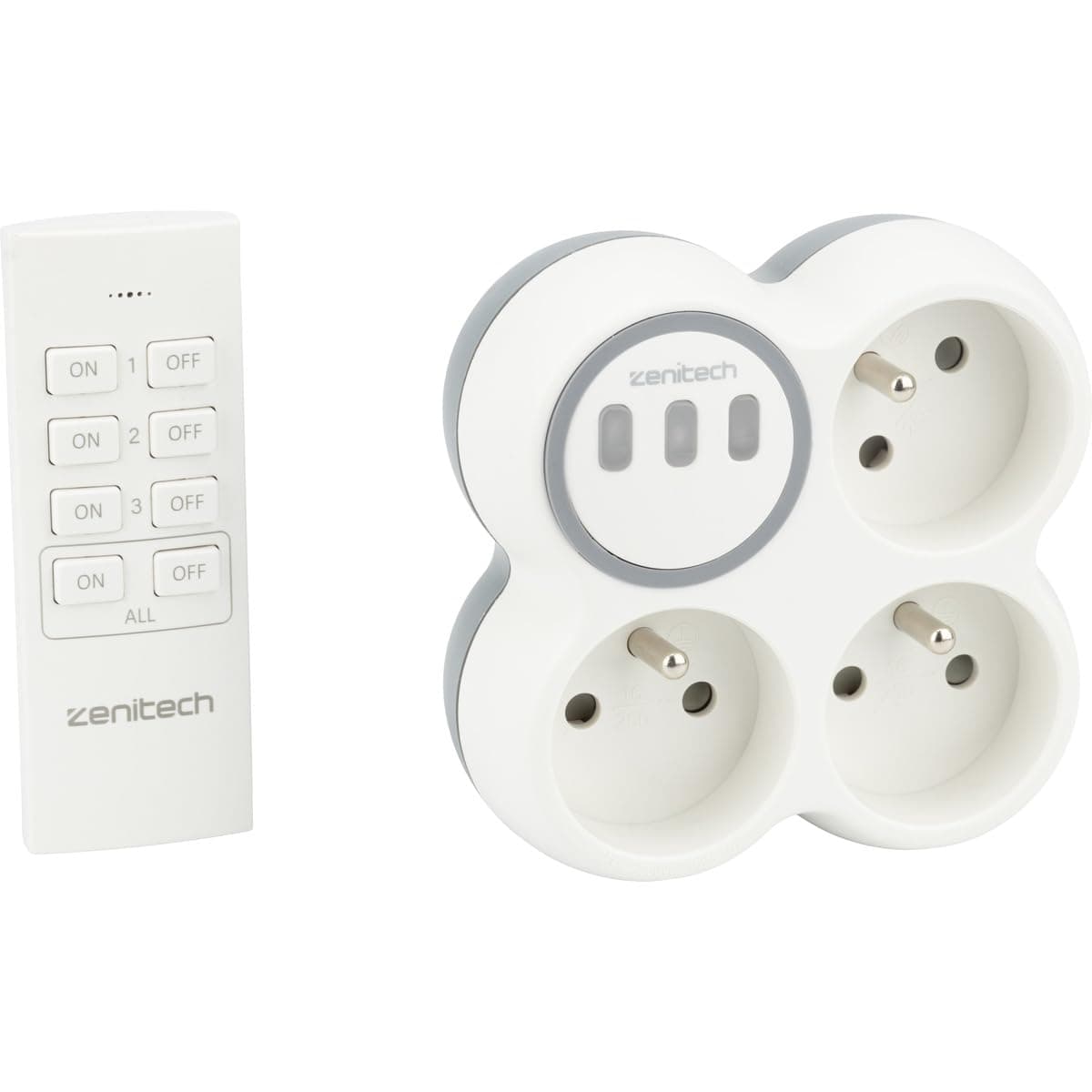 Triplite 2300W + télécommande Blanc - Bolea - Zenitech