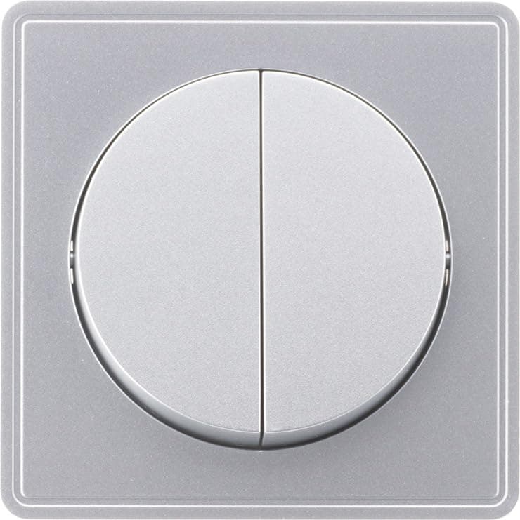 Interrupteur Double Complet va et Vient 10A en saillie Silver Vulco - Éléments essentiels pour la maison - Cuisine - Séc
