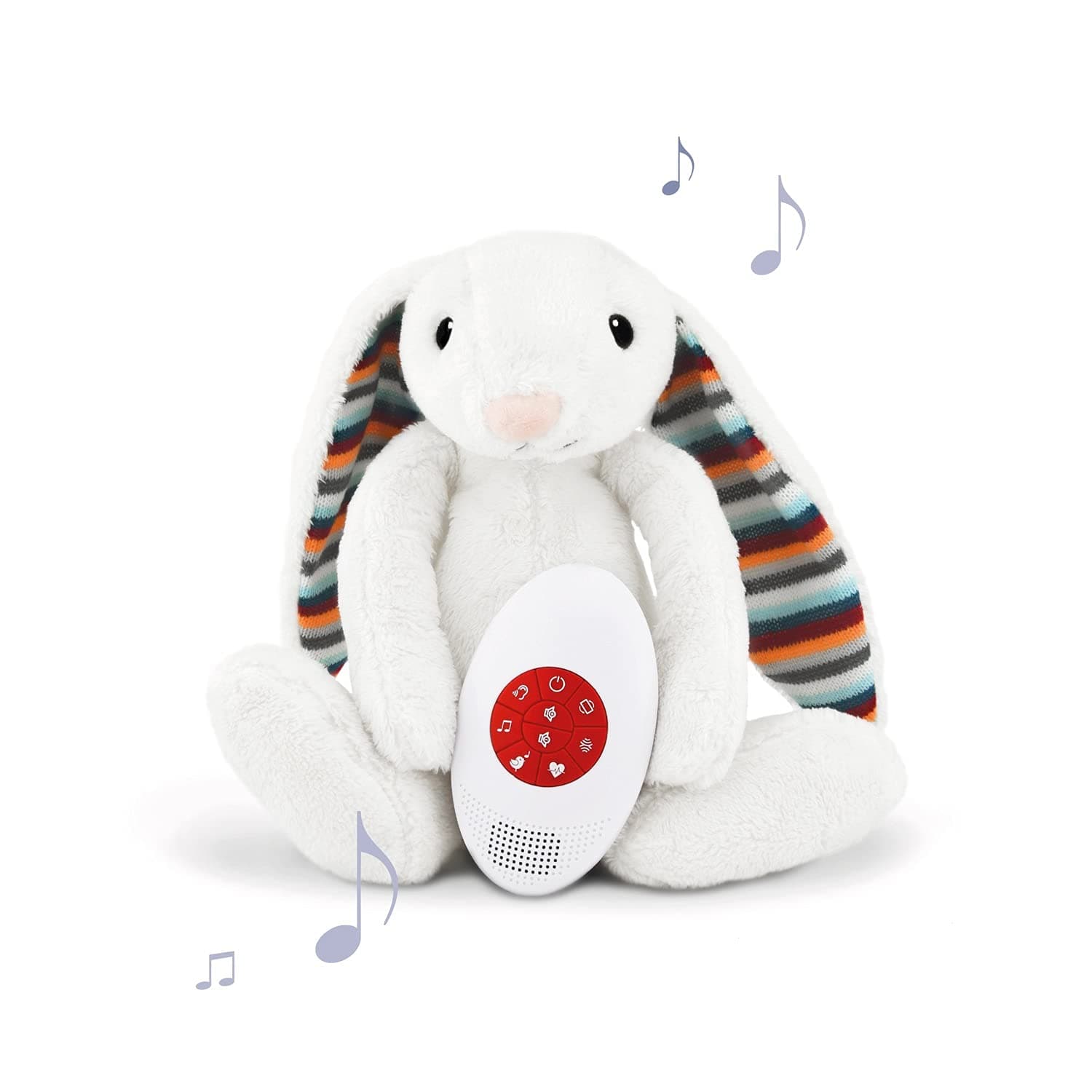 ZAZU BIBI Peluche Musicale pour Bébé - Sons Apaisants à Battements de Cœur et Bruit Blanc | Arrêt Automatique pour Facil