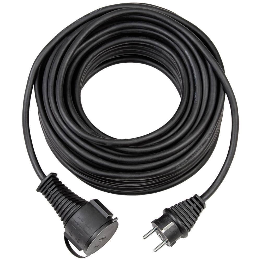 Brennenstuhl 1161450 Cordon prolongateur qualité IP44 caoutchouc noir 10m