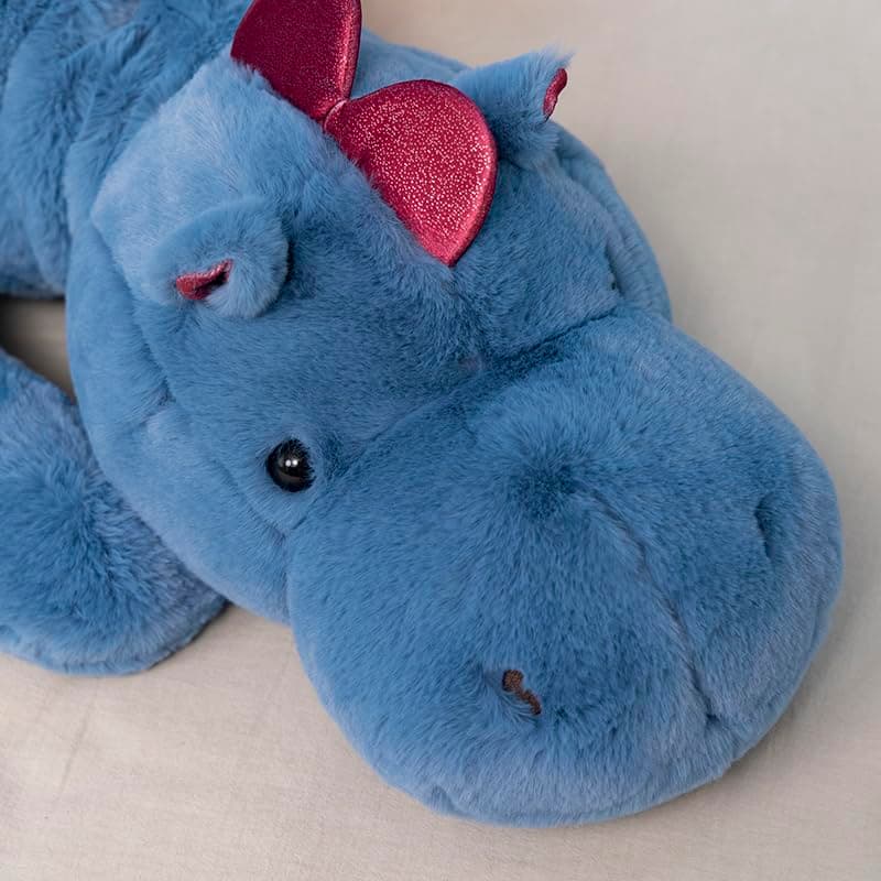 Dragon en peluche lesté pour enfants et adultes, 90,9 cm (2,3 kg), doux et robuste