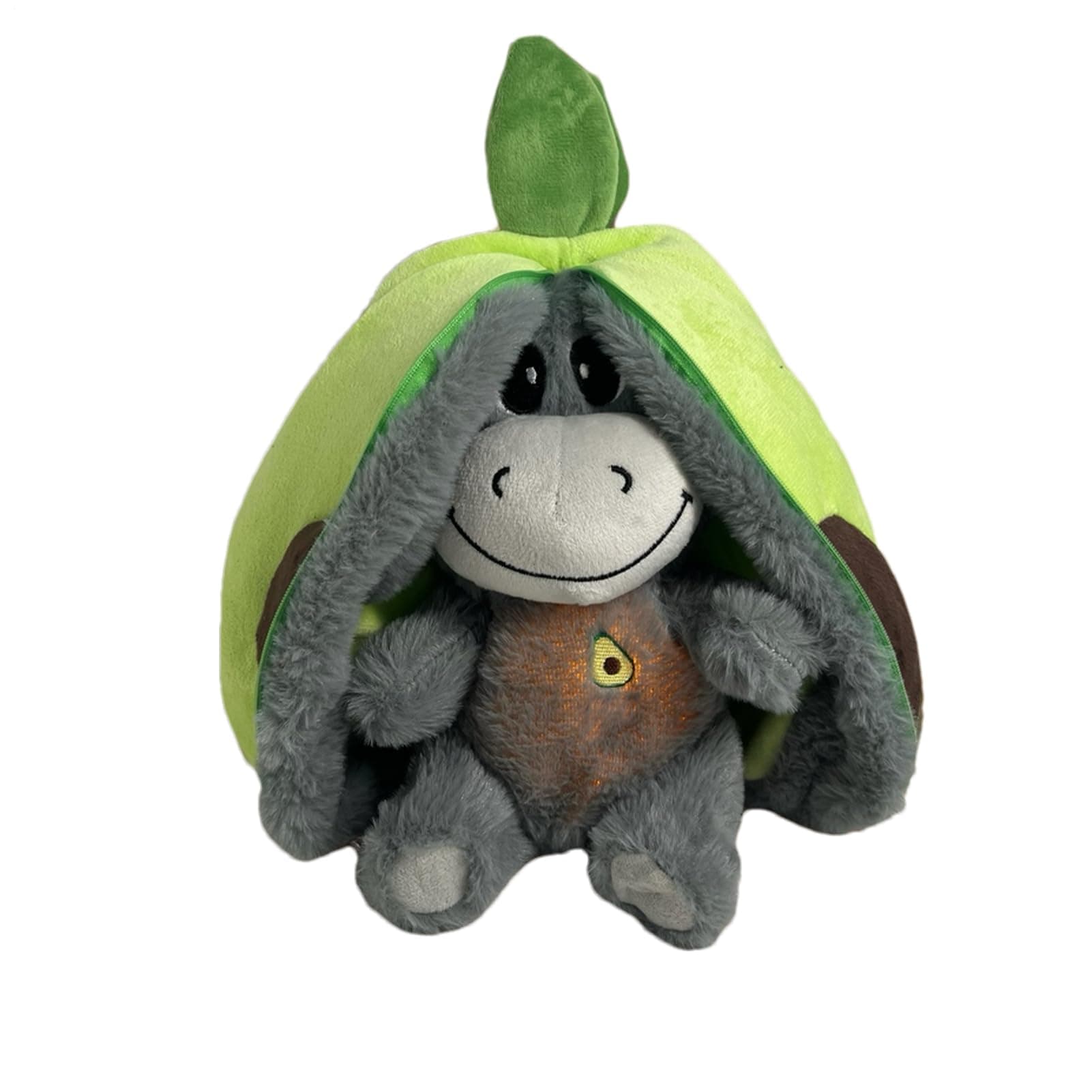Peluche Ours réconfortante pour Adultes et Anxieux - Ours en Peluche avec Mouvement de Respiration Réaliste et Lumière M
