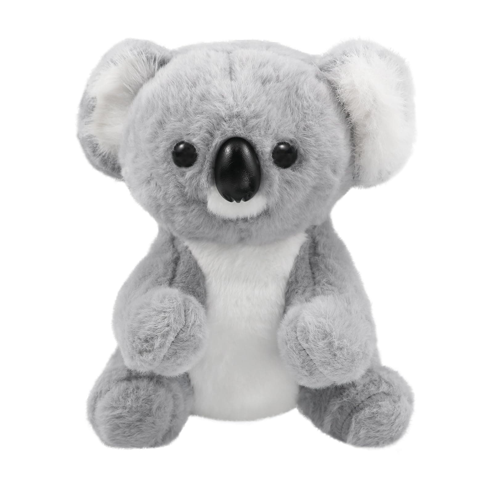 Peluche Koala Réaliste 23 cm Gris Ultra Doux et Apaisant pour Enfants et Adultes