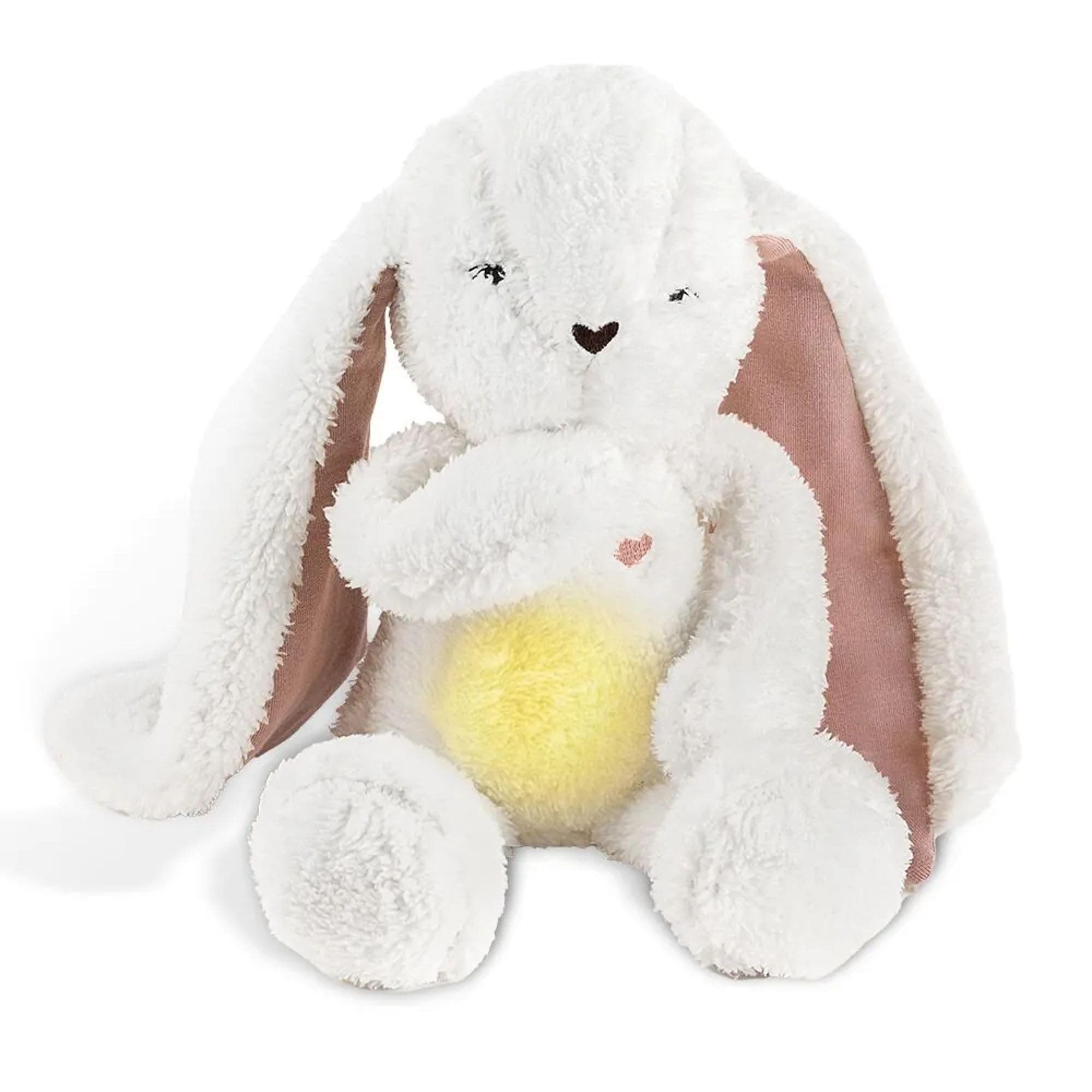 MyHummy Aide à S'endormir Lapin 5in1 Lampes Douces pour Sommeil Apaisant Femme Homme Chambre à Coucher LED Blanc Chaud