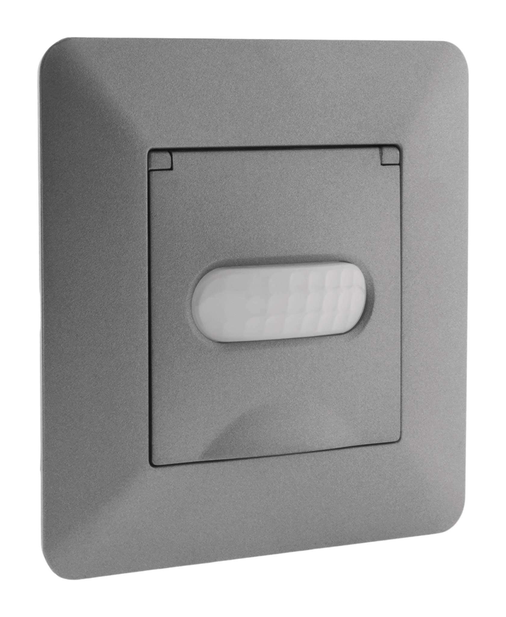 Zenitech Interrupteur Automatique Compatible LED RGB - Matériau en Titane - Contrôle à Distance sans Fil