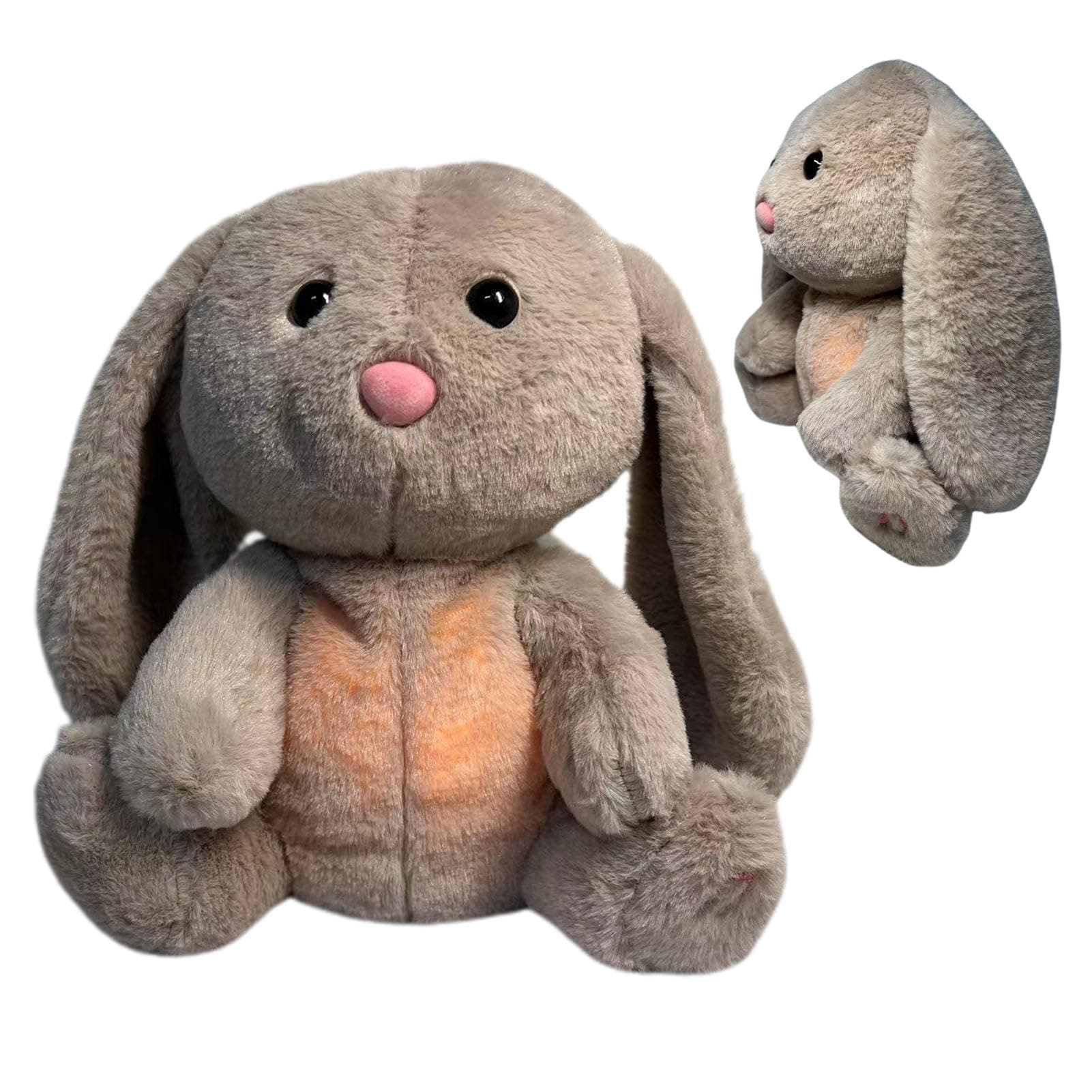 Peluche Lapin Qui Respires Respiration en Peluche De Lapin Apaisant pour Cadeaux
