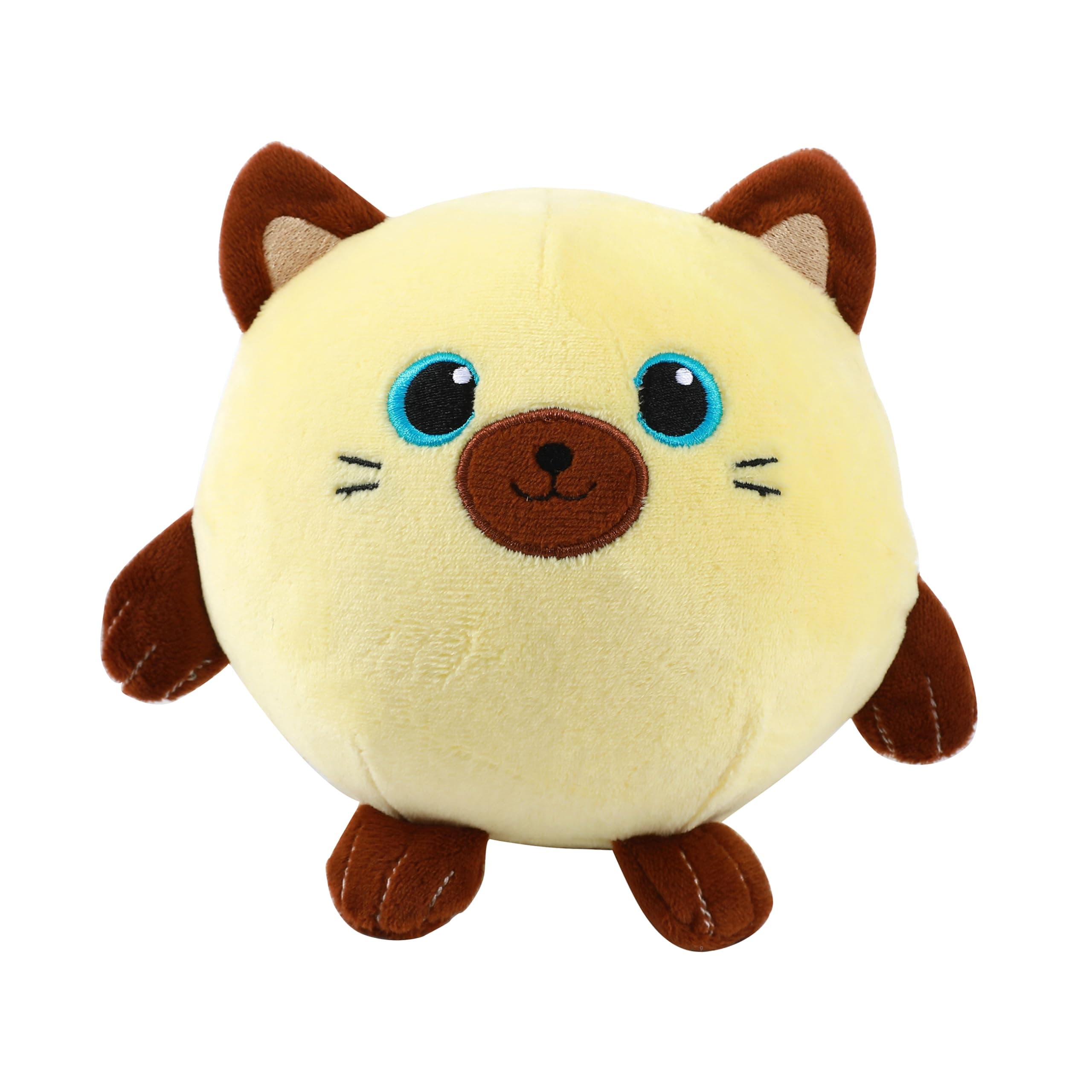 I-TOTAL® - Coussin Doux Squishy en Mousse à Mémoire de Shaped Form Siamese Cat, Coussin Relaxant pour Adultes, Idéal en