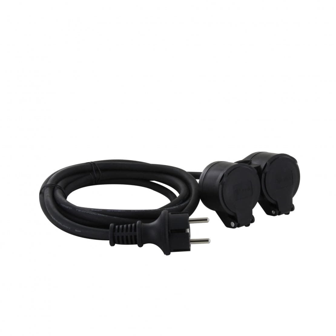 Prolongateur FR Double tête 10m IP44 Chacon pour la maison et le jardin en extérieur avec performances supérieures
