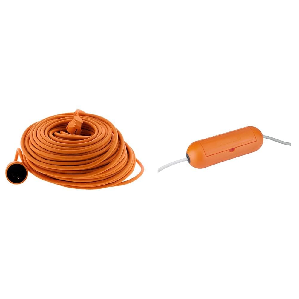 Extension Câble Électrique Extérieur 16A HO5VV-F 2P+Terre 50m Étanche pour Jardin et Raffinerie - Zenitech & Debflex Câb