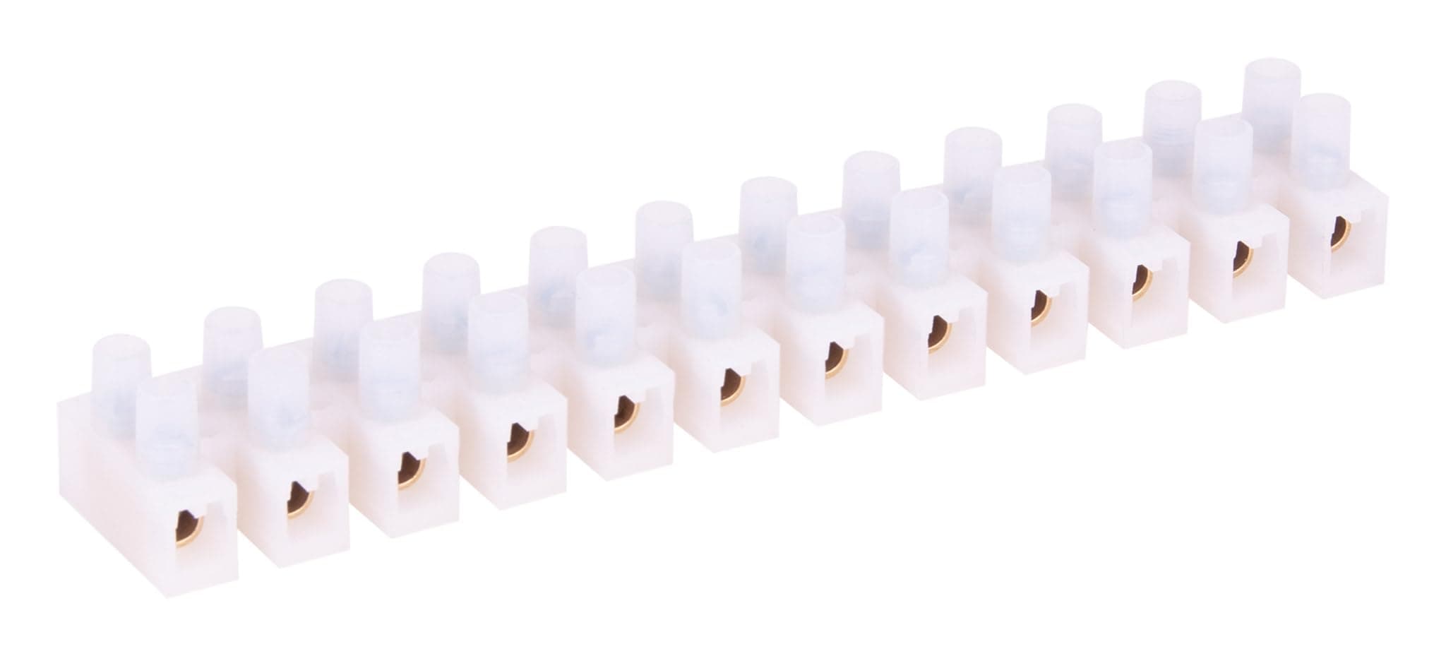 Zenitech Barrette de connexion haute température pour câbles 6mm² -110°C max - Électromécanique sécuritaire - 6 pièces