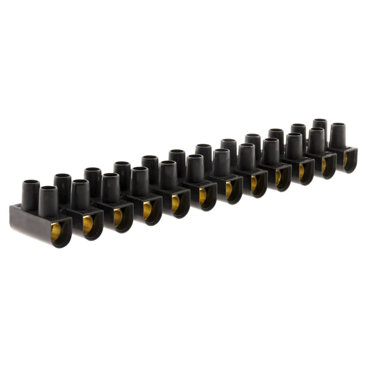 Zenitech - Barrette à cheveux noir pour femmes - cheveux courts - coiffure facile - 12 plots - 16mm²