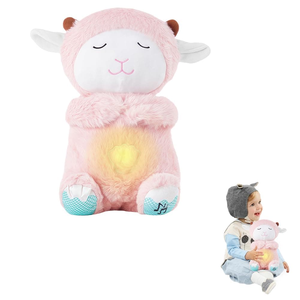 Peluche Qui Respire Loutre Qui Respire, Veilleuse Bébé Loutre Veilleuse, Doudou Loutre Bébé Peluche Qui Respire