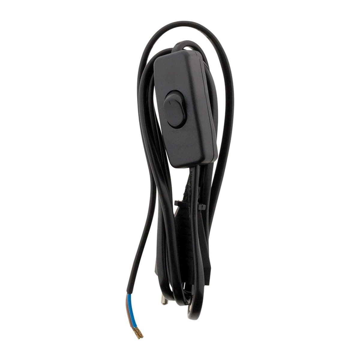 Cordon à interrupteur Zenitech pour luminaire 1,5 m - Noir, idéal pour les décorations d'intérieur, sécurité renforcée,