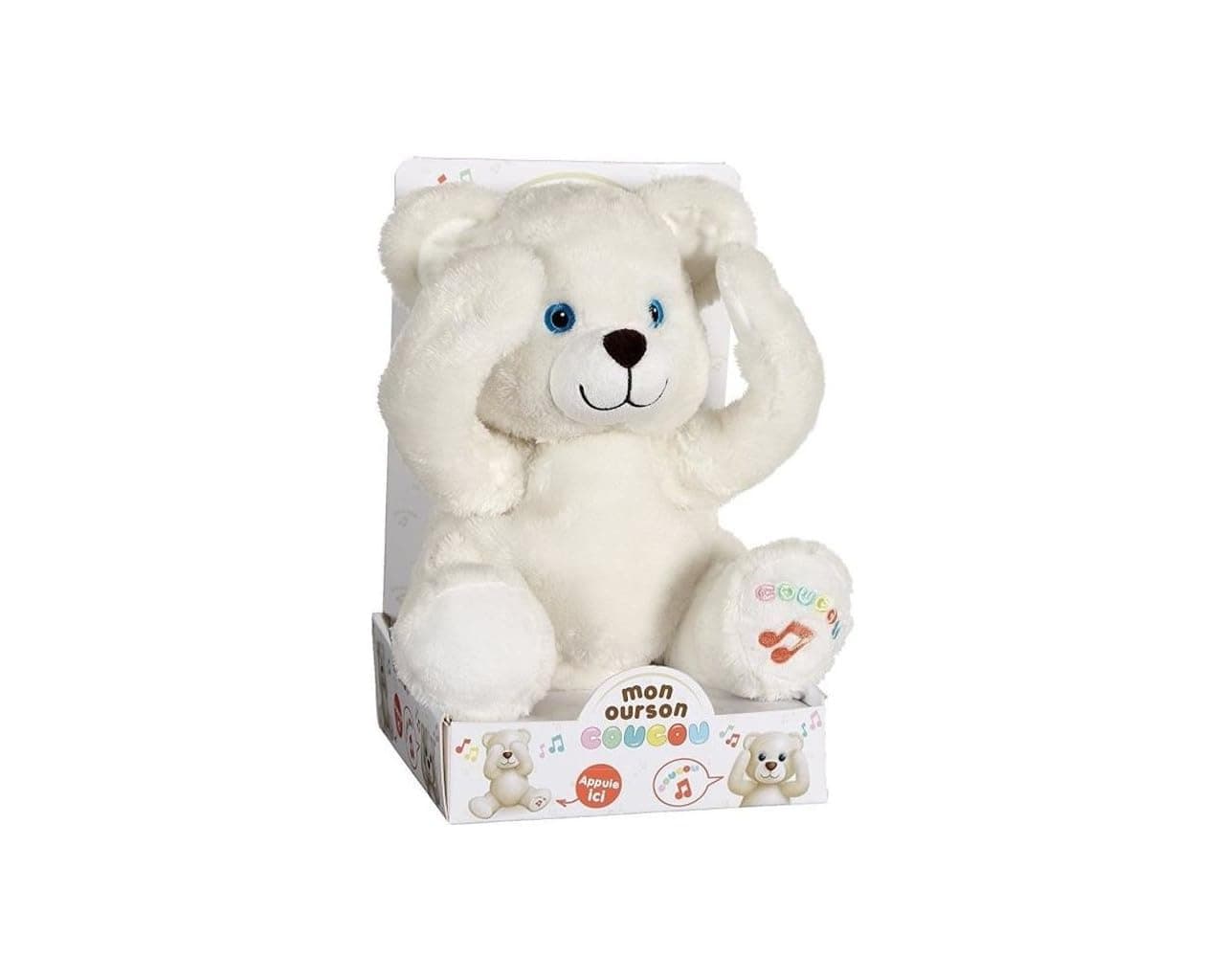 Gipsy Peluche À Fonction Ourson Coucou Tout Doux Pour Enfants - Idéal Pour Dormir - 25 Cm
